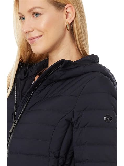 michael michael kors packable down jacket m821025d navy